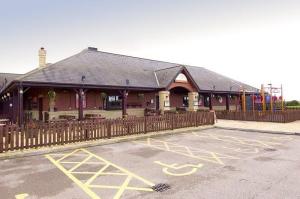 The Bedrooms at Premier Inn Blackpool East