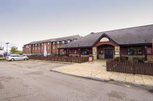 The Bedrooms at Premier Inn Blackpool East