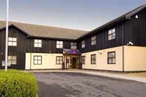 The Bedrooms at Premier Inn Bolton West