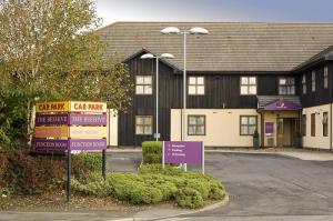 The Bedrooms at Premier Inn Bolton West