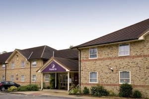 The Bedrooms at Premier Inn Boston