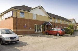 The Bedrooms at Premier Inn Bradford South