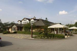 The Bedrooms at Premier Inn Bradford South