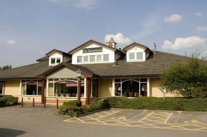 The Bedrooms at Premier Inn Bradford South