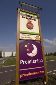 The Bedrooms at Premier Inn Bridgwater