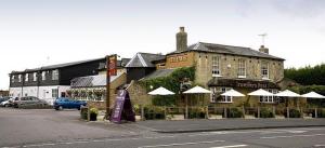 The Bedrooms at Premier Inn Cambridge North (Girton)