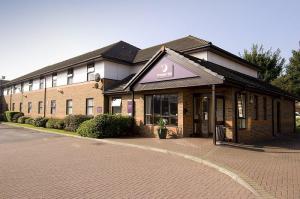 The Bedrooms at Premier Inn Cardiff City South