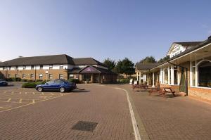 The Bedrooms at Premier Inn Cardiff City South