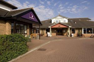 The Bedrooms at Premier Inn Cardiff City South