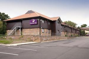 The Bedrooms at Premier Inn Chessington