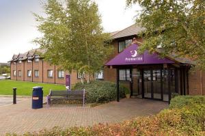 The Bedrooms at Premier Inn Chester East