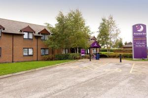 The Bedrooms at Premier Inn Chester East