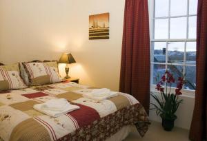 The Bedrooms at The Farmhouse At Yetholm Mill