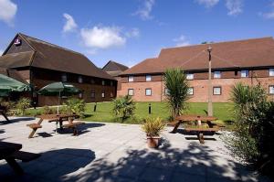 The Bedrooms at Premier Inn Christchurch East