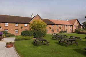 The Bedrooms at Premier Inn Crewe West