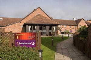 The Bedrooms at Premier Inn Crewe West