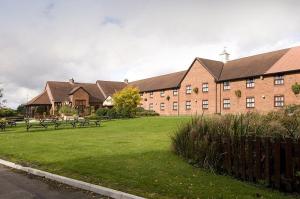 The Bedrooms at Premier Inn Crewe West