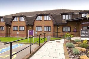 The Bedrooms at Premier Inn Derby South