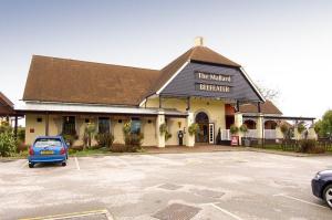 The Bedrooms at Premier Inn Derby West