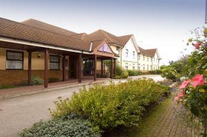 The Bedrooms at Premier Inn Derby West