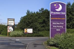 The Bedrooms at Premier Inn Dumfries