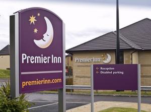 The Bedrooms at Premier Inn Dunfermline