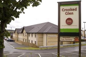 The Bedrooms at Premier Inn Dunfermline