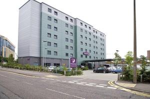 The Bedrooms at Premier Inn London Elstree