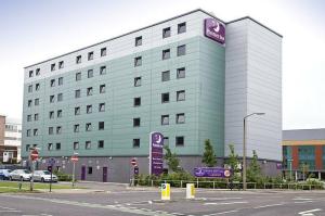 The Bedrooms at Premier Inn London Elstree