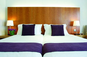 The Bedrooms at Apex City Quay Hotel and Spa