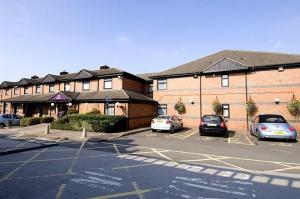 The Bedrooms at Premier Inn Cannock South