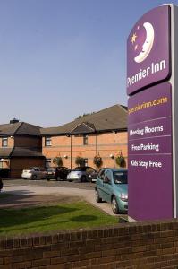 The Bedrooms at Premier Inn Cannock South