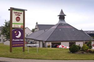 The Bedrooms at Premier Inn Elgin