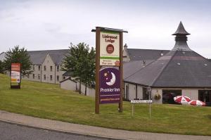 The Bedrooms at Premier Inn Elgin