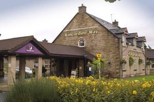 The Bedrooms at Premier Inn Falkirk North