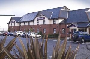 The Bedrooms at Premier Inn Greenock