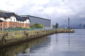 The Bedrooms at Premier Inn Greenock