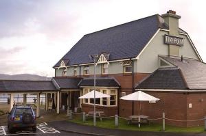 The Bedrooms at Premier Inn Greenock