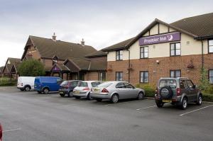 The Bedrooms at Premier Inn Grimsby