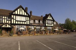 The Bedrooms at Premier Inn Hagley