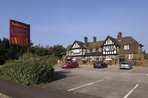 The Bedrooms at Premier Inn Hagley