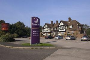 The Bedrooms at Premier Inn Hagley