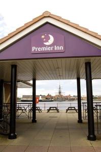 The Bedrooms at Premier Inn Hartlepool Marina