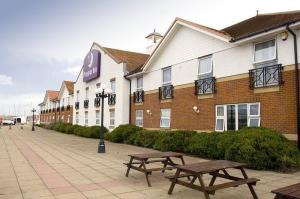 The Bedrooms at Premier Inn Hartlepool Marina