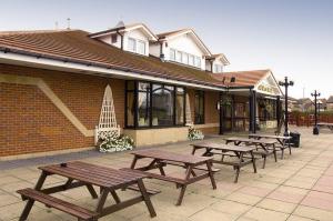 The Bedrooms at Premier Inn Hartlepool Marina