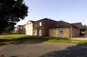 The Bedrooms at Premier Inn Hereford