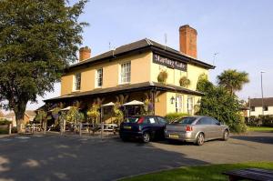 The Bedrooms at Premier Inn Hereford