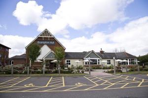 The Bedrooms at Premier Inn Huntingdon