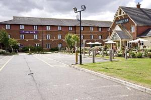 The Bedrooms at Premier Inn Huntingdon