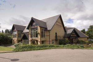 The Bedrooms at Premier Inn Luton Airport